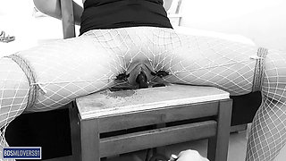 Feeling full yet Slut? Daddy thinks you need a little more