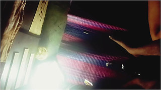 Seeing the big penis, sister-in-law started getting nervous