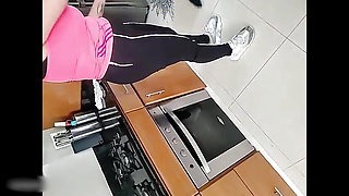 pulling out maid's huge breast part 2