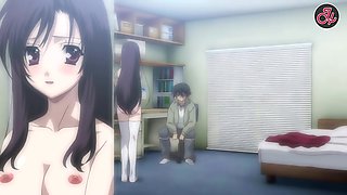 Hentai Uncensored College Girl Jerked off to Her Boyfriend on a Full Bus