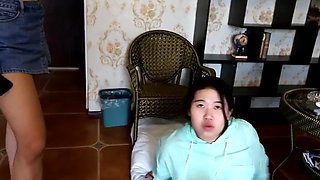 Chinese Lesbian Femdom