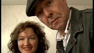 Pretty Lady with Tousled Hairstyle Has Fun Having Sex