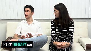 Perv approach - sexy cougar medic Kenzie Love helps horny teenies explore their sexiness