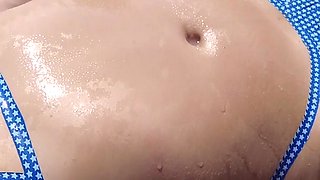 Showing My Pussy After Sun Tanning