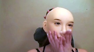 Latex clad lesbo strapon fucks and fingers fetish hoes pussy