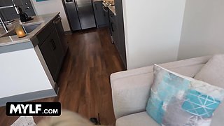 Ike Gets a Surprise Visit From His Stepmom's Friend Spencer Scott and Ends up Fucking Her