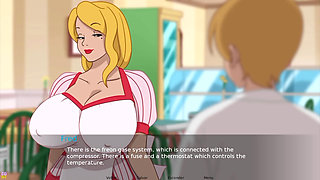 The Secret of the House #31: Fucking the Married MILF Behind Her Husband