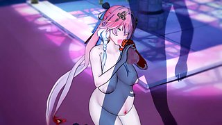 長離を妊娠させる！(鳴潮)　Get Changli pregnant (Wuthering Waves) ボテ腹セックス　hentai impregnation