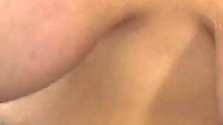 Shaking My Saggy Tits Over the Table