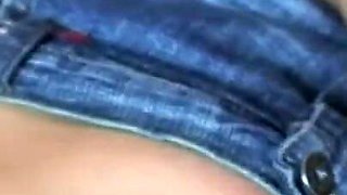 The washing machine does not work and the technician before repairing it fucks the brunette girl very excited