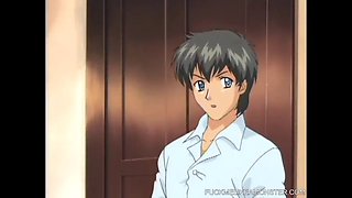 Hentai teens love to serve master in this anime video