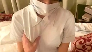 Japanese Nursing Student with Big Tits Uncensored