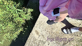 A Fragment of a Video of Fun Under the Bridge