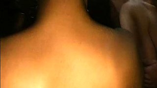 Gloryhole amateur blowjob followed with a cumshot