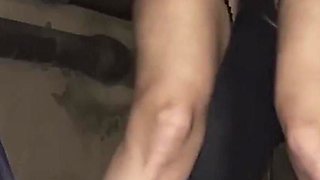 Seduction and Quick Fuck in the Hotel Basement but... We Are Not Alone!