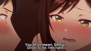 Going to the waterfront, the anime couple consumate their love