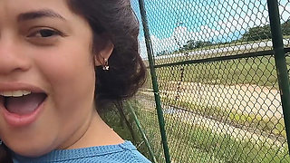 Finger Fucked in Outdoor and Almost Caught