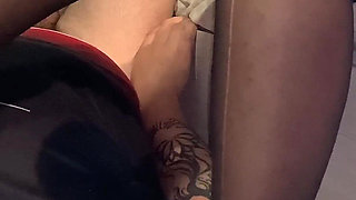 My Slave Is so Submissive to Me That He Licks His Feet and Sucks