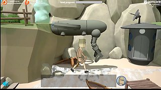 Bath room hentai, mom baths son, mom son cartoon game