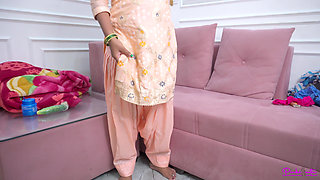 Cam Fun Part 2 - Real Husband Fuck Wife with Cucumber During Video Call on the Demand of Her Fan