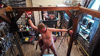 Mistress Izar Takes Her Slave to the Dungeon