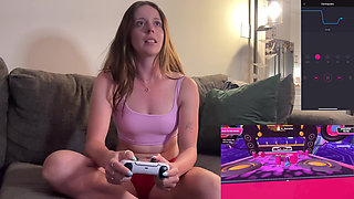 Playing Fall Guys with My Lush in and Trying Not to Cum Before I Get Eliminated