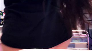 Amazing huge ass Latin amateur webcam