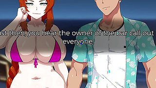 Vulgar Reverie. Cuckold Husband Watches His Hot Wife with Another Man on the Beach He Got Blue Balls - Episode 16