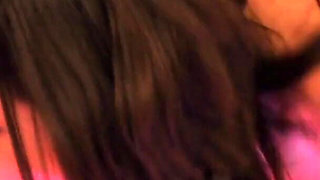 Hunks fuck a babe and an ebony girl side by side