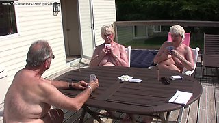 Playing Card Naked In The Sun - Sparkle