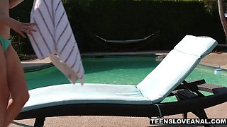Teensloveanal - hot teenager girlfriend (Jillian Janson) astonished with anal
