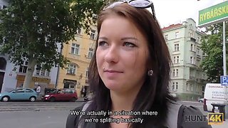 Hunt4k. teen couple needs cash but slut isnt against of hardcore