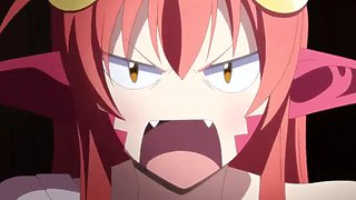 Busty hentai serpent lady has her way with a teen in his bedroom Monster Girls ep1