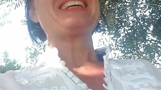 Squirt on Risky Place