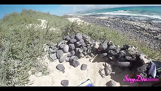 Heat up Your Screen: Sexydea's Beach Doggystyle POV Will Leave You Wanting More