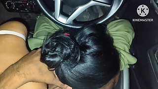 Threesome in Car with Husband and Boyfriend