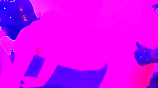 Latex Dommes Spitroast Their Slut