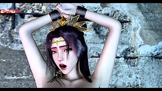 X Hentai: Bigboobs Elf Wants the Human- 3D Animation Hentai