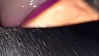 Shared Slut Wife Enjoying in Gloryhole Cabin with Friends