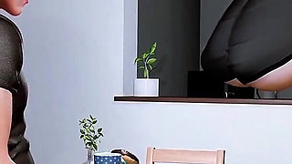 Old Man Curved in Code: the 3D Siren - 3D Animation Hentai