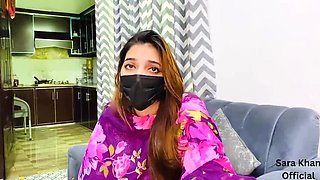 Sarahan Fucks Landlord with Her Tight Pussy to Pay Rent - Desi Bhabhi Doggy Style