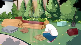 Naughty Granny Gets Anal Creampie in House Secret 52