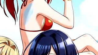 Hot Girlfriends on a Brazilian Beach