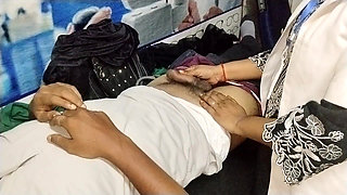 Seeing the Sexy Doctor, the Boy's Mood Became and Both of Them Had Sex