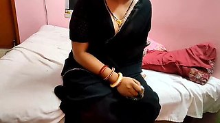 Bhabhi Smoking and Sharing Honeymoon Secrets - Deep Throat Blowjob in Hindi