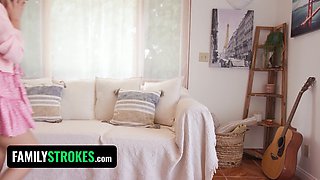 Step Mom & Step Sister First Time Anal: Rough Sex, Creampies & Big Tits