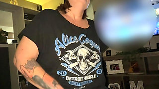 Riding huge dildo for my Daddy