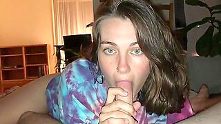 Innocent 18 year old gives rimjob and sucks my cock