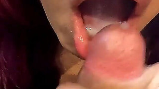 Married Sucking My Cock to Swallow My Cum