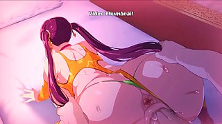 Terena gets lost in a wild fuckfest in uncensored anime fun